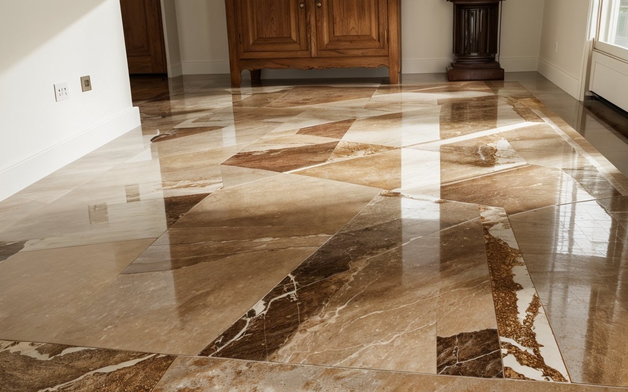 Эстетика пола: как выбрать напольное покрытие под настроение интерьера и влияние света на его восприятие 1 Эстетика пола: как выбрать напольное покрытие под настроение интерьера и влияние света на его восприятие