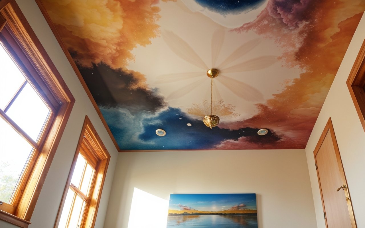 Как сделать потолок с эффектом парения 1 Как сделать потолок с эффектом парения