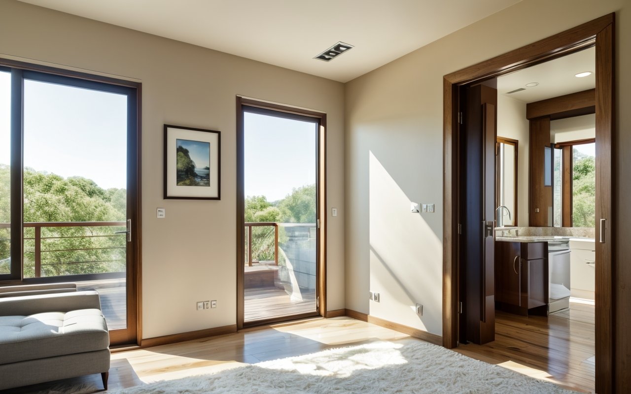 Экологичные материалы и умная фурнитура для дверей: как создать безопасный и энергоэффективный интерьер будущего 1 Экологичные материалы и умная фурнитура для дверей: как создать безопасный и энергоэффективный интерьер будущего