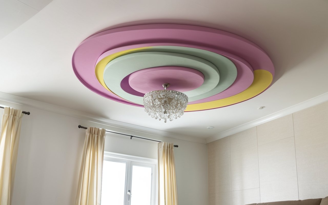 Как сделать волнообразный потолок из гипсокартона 1 Как сделать волнообразный потолок из гипсокартона