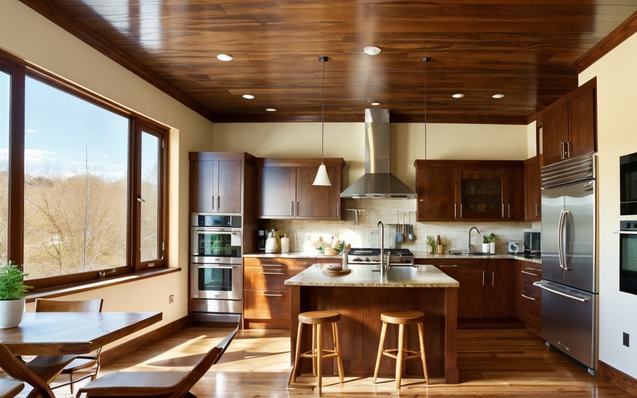 Как интегрировать биофильный дизайн в кухонное пространство для создания гармонии между природой и современными технологиями 1 Как интегрировать биофильный дизайн в кухонное пространство для создания гармонии между природой и современными технологиями