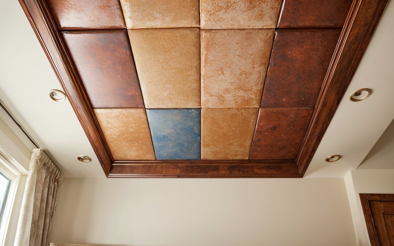 Потолочная плитка: как выбрать и поклеить 1 Потолочная плитка: как выбрать и поклеить