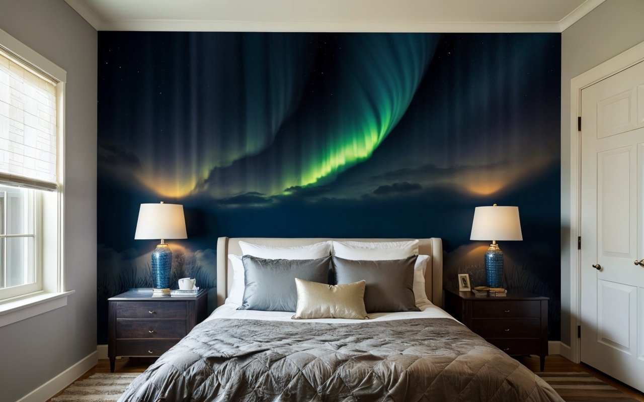 Биолюминесцентные обои, меняющие цвет в зависимости от времени суток и настроения 1 Биолюминесцентные обои, меняющие цвет в зависимости от времени суток и настроения