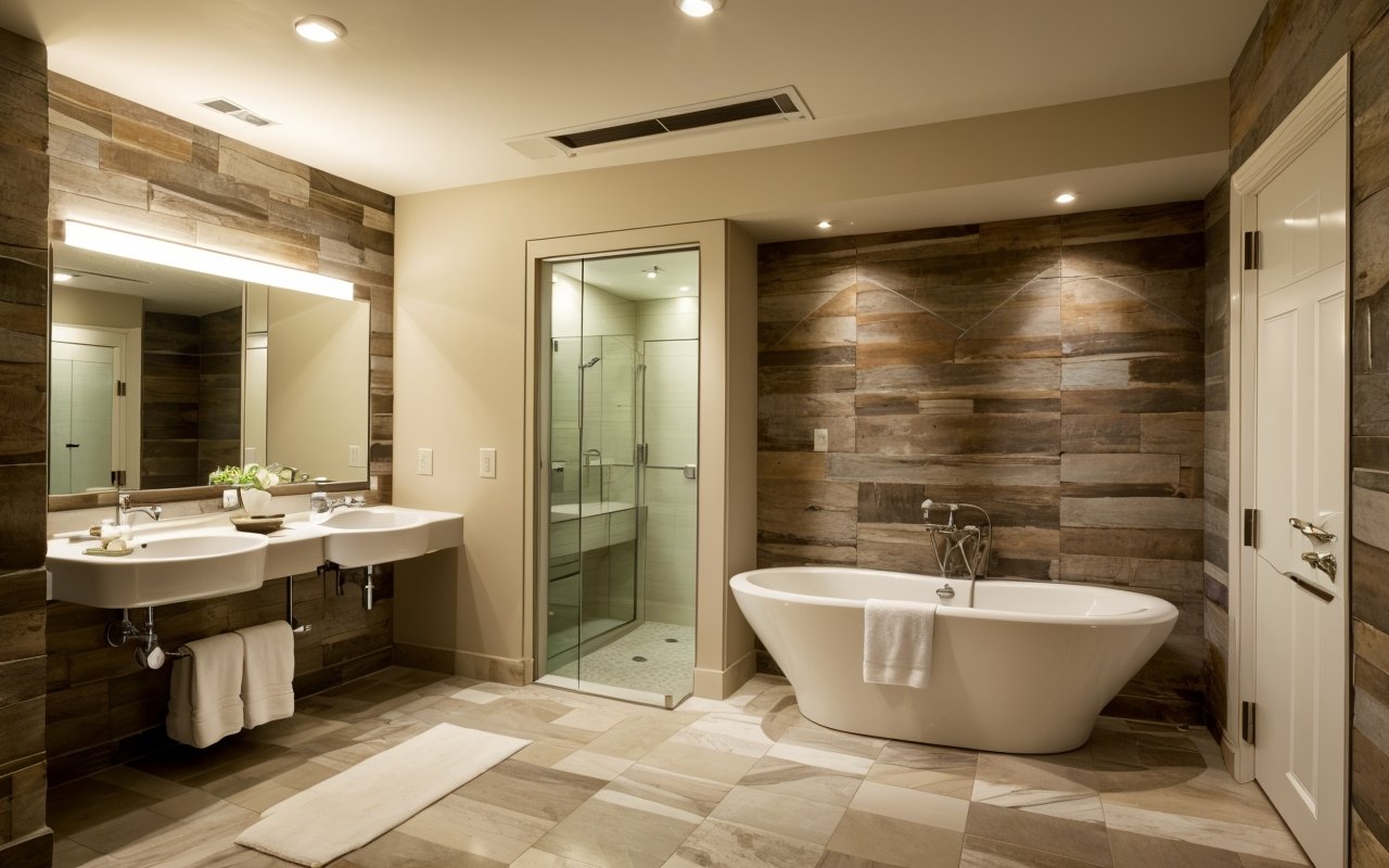 Освещение в ванной: правила безопасности и идеи 1 Освещение в ванной: правила безопасности и идеи