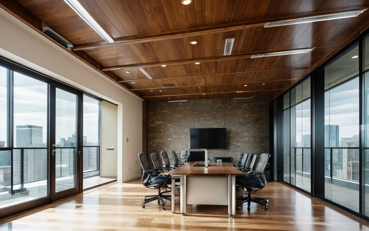 Потолки для офиса: практичные решения 1 Потолки для офиса: практичные решения