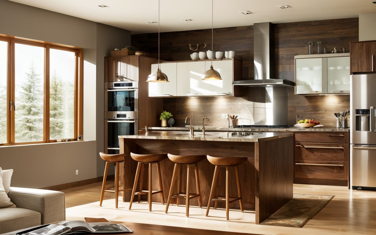 Как создать мультифункциональный кухонный остров с учетом современных технологий и хранения, гармонируя с интерьером и стилем 1 Как создать мультифункциональный кухонный остров с учетом современных технологий и хранения, гармонируя с интерьером и стилем