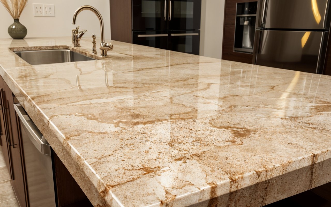 Столешница из керамогранита: плюсы и минусы 1 Столешница из керамогранита: плюсы и минусы